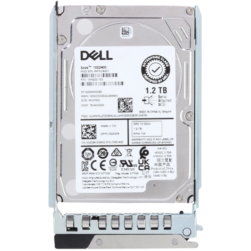 Dell 12TB 10K SAS 12Gbs 512n 25 in HDD with Tray 0F5HFM